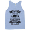 Super Cool Nanny Of A Freaking Awesome Granddaughter Tank Top