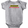 kicker livin' loud Baby Bodysuit