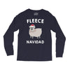 fleece navidad Long Sleeve Shirts