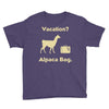 vacation, alpaca bag Youth Tee