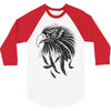 eagle ornate 3/4 Sleeve Shirt