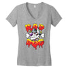 rad dog Women's V-Neck T-Shirt