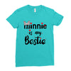 Minnie is my Bestie Ladies Fitted T-Shirt