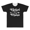 Blessed Mama All Over Men's T-shirt