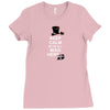 keep calm, we're all mad here Ladies Fitted T-Shirt