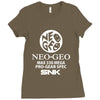 neo geo pro gear spec logo Ladies Fitted T-Shirt