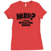 nerd Ladies Fitted T-Shirt