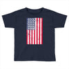 t-rex vintage american flag Toddler T-shirt