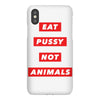 eat pussy not animals iPhoneX Case