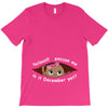 December  Peeking Out Baby Girl T-Shirt