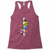 Pride Floral LGBT Colors Racerback Tank