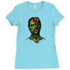 zombie brain out Ladies Fitted T-Shirt