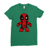 deadpool robot Ladies Fitted T-Shirt