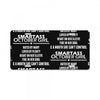 Smartass October Girl License Plate
