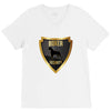 protected by boxer security V-Neck Tee