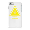 biohazard symbol laboratory hazard warning sign iPhone 7 Case