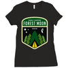forest moon Ladies Fitted T-Shirt