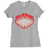 washburn high school buffalos wrestling Ladies Fitted T-Shirt