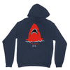 red blue shark Unisex Hoodie