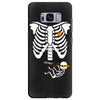 pregnant skeleton baby costume halloween maternity ninja ladies Samsung Galaxy S8 Plus