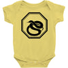 snake black Baby Bodysuit