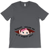 August Peeking Out Baby Girl T-Shirt