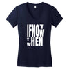 if not Women's V-Neck T-Shirt