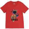 who loves bassets V-Neck Tee