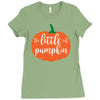 halloween little pumpkin Ladies Fitted T-Shirt
