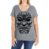 samurai warrior Ladies Curvy T-Shirt