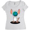 take over the surreal Women's Triblend Scoop T-shirt