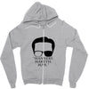 Manner Maketh Man (f146) Zipper Hoodie