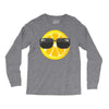 Lemon with Glasses Long Sleeve Shirts