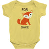 for fox sake Baby Bodysuit