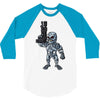 time traveling cyborg 3/4 Sleeve Shirt