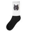 polygon wolf Socks