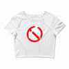 no zombies Crop Top