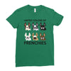 united color of frenchies Ladies Fitted T-Shirt