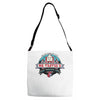 mr tastee's blue tornado bars Adjustable Strap Totes