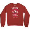 THE POWER OF AN Autism Mom Crewneck Sweatshirt