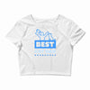 proud cat dad Crop Top