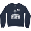 moon finders keepers Crewneck Sweatshirt
