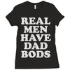 top dad bod Ladies Fitted T-Shirt