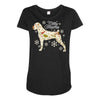 merry christmas Maternity Scoop Neck T-shirt