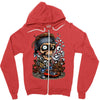 winya no Zipper Hoodie