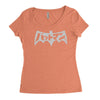 japanese batman logo fan inspired Women's Triblend Scoop T-shirt