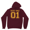 1 best dad Unisex Hoodie