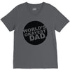 world's okayest dad V-Neck Tee