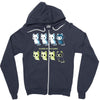 kitten of death Zipper Hoodie