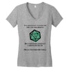 natural 1   orc Women's V-Neck T-Shirt